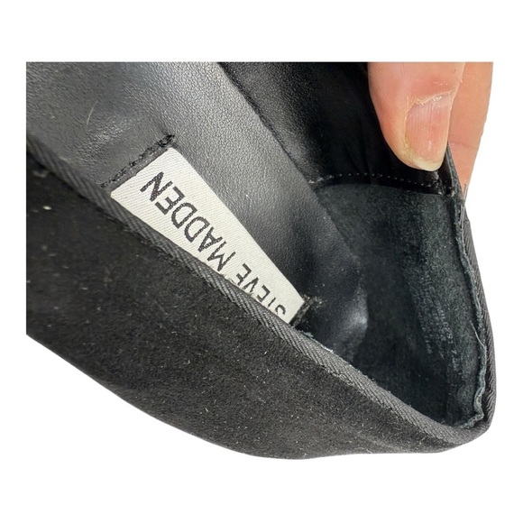 Steve Madden Slip-On Women’s loafers Black Size 7.5 - Picture 9 of 9